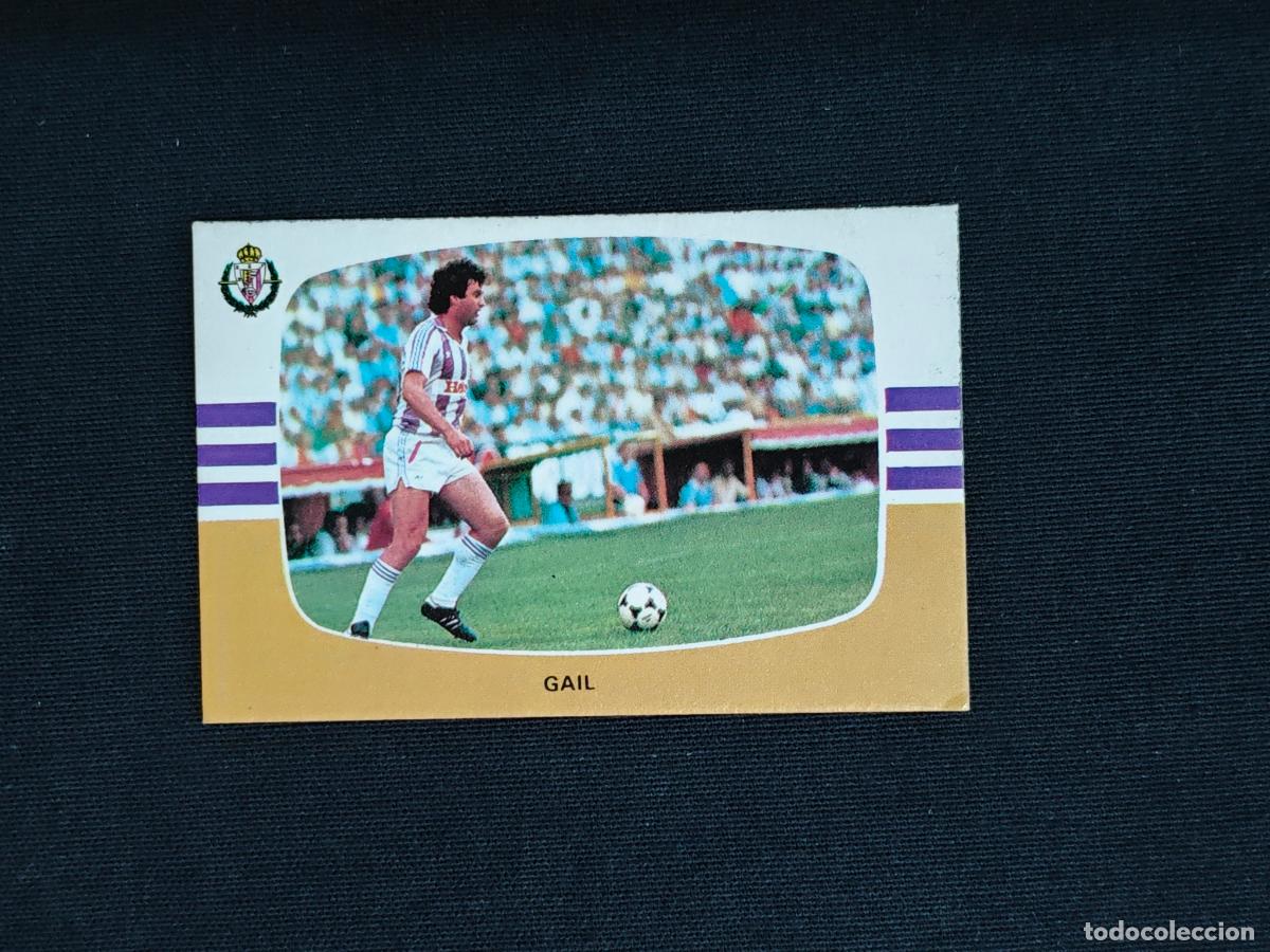 Cromos de f&uacute;tbol: CROMO DE FUTBOL - GAIL - VALLADOLID - LIGA 84 85 - 1984 1985 - CROMOS CANO SIN PEGAR
