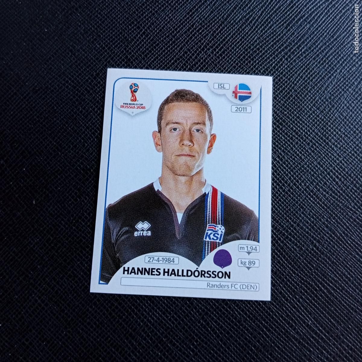 Cromos de f&uacute;tbol: 294 HALLDORSSON ISLANDIA PANINI MUNDIAL RUSIA 2018 CROMO FUTBOL 18 - SIN PEGAR - /CJ2 ....