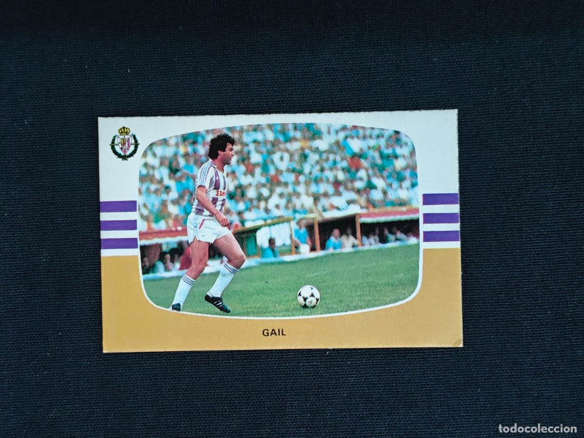 Cromos de f&uacute;tbol: CROMO DE FUTBOL - GAIL - VALLADOLID - LIGA 84 85 - 1984 1985 - CROMOS CANO SIN PEGAR