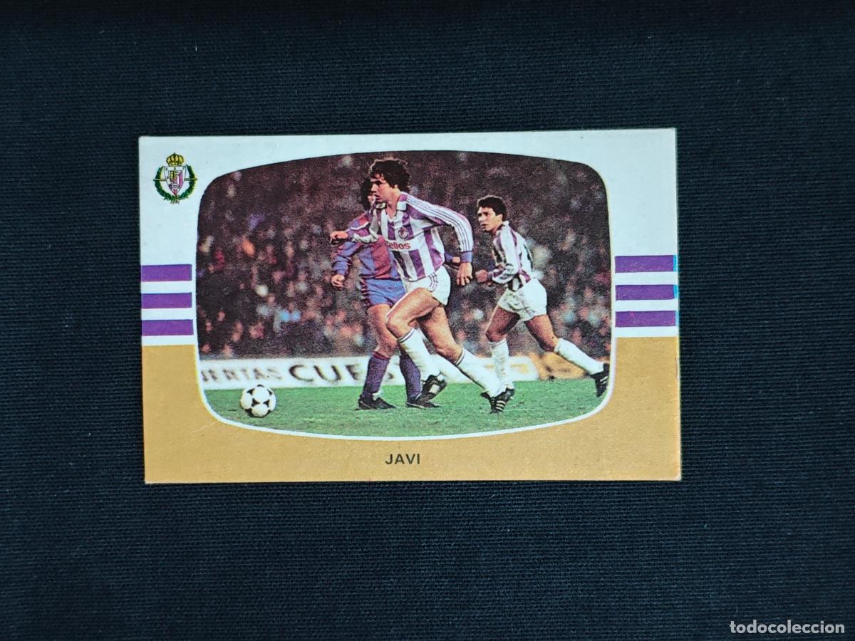 Cromos de f&uacute;tbol: CROMO DE FUTBOL - JAVI - VALLADOLID - LIGA 84 85 - 1984 1985 - CROMOS CANO SIN PEGAR