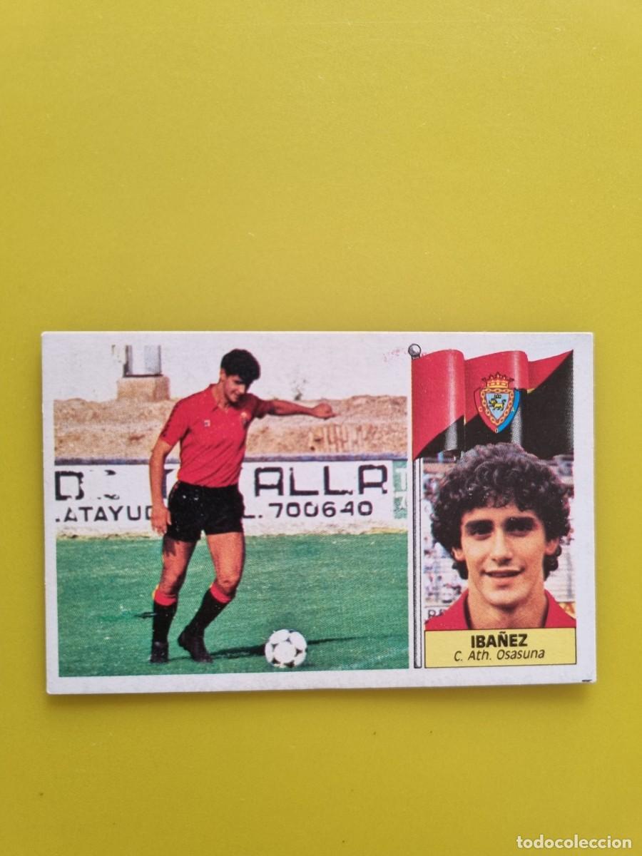 Cromos de f&uacute;tbol: CROMO LIGA ESTE 86 87 1986 1987 NUNCA PEGADO SIN PEGAR IBA&Ntilde;EZ CA OSASUNA AR1026