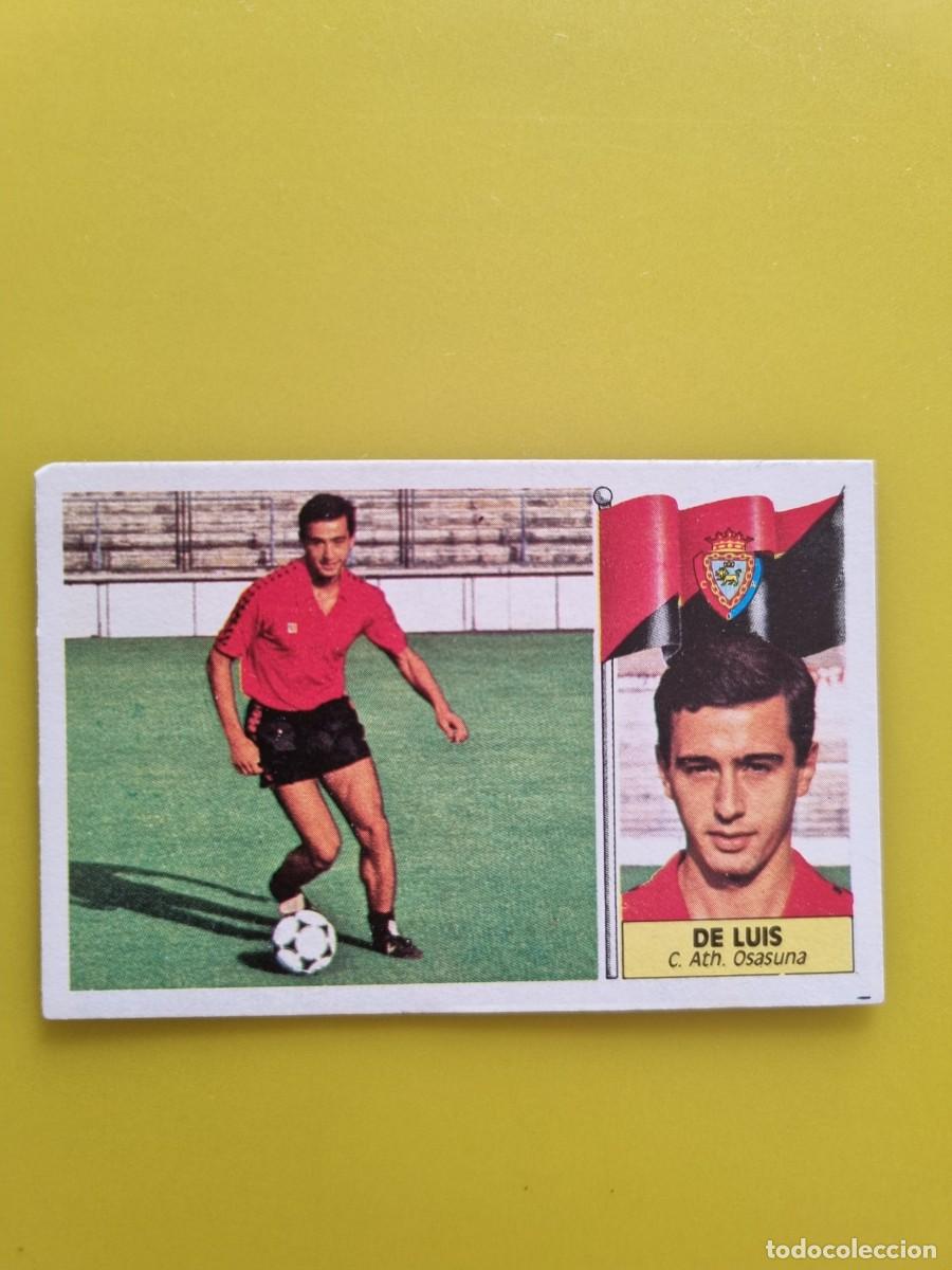 Cromos de f&uacute;tbol: CROMO LIGA ESTE 86 87 1986 1987 NUNCA PEGADO SIN PEGAR DE LUIS CA OSASUNA AR1026