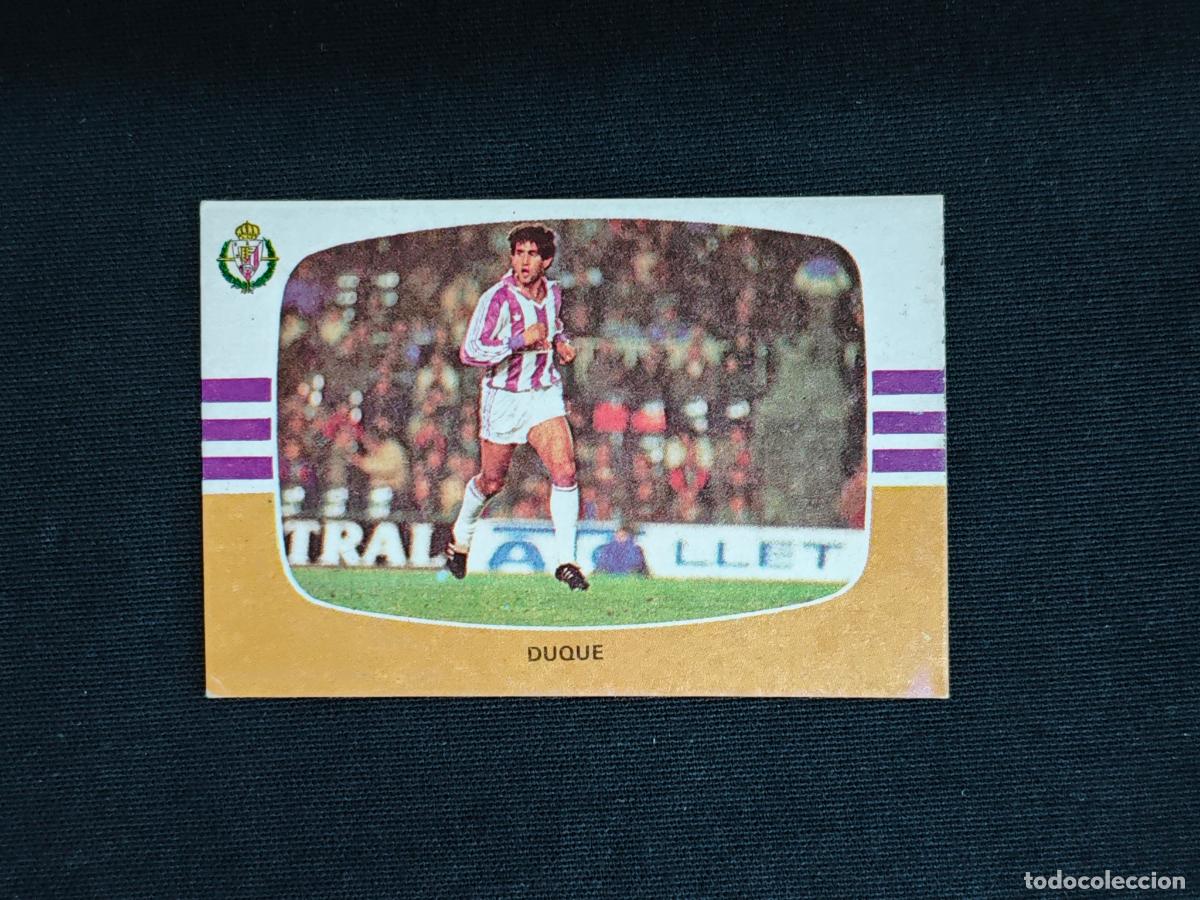 Cromos de f&uacute;tbol: CROMO DE FUTBOL - QUIQUE - VALLADOLID - LIGA 84 85 - 1984 1985 - CROMOS CANO SIN PEGAR
