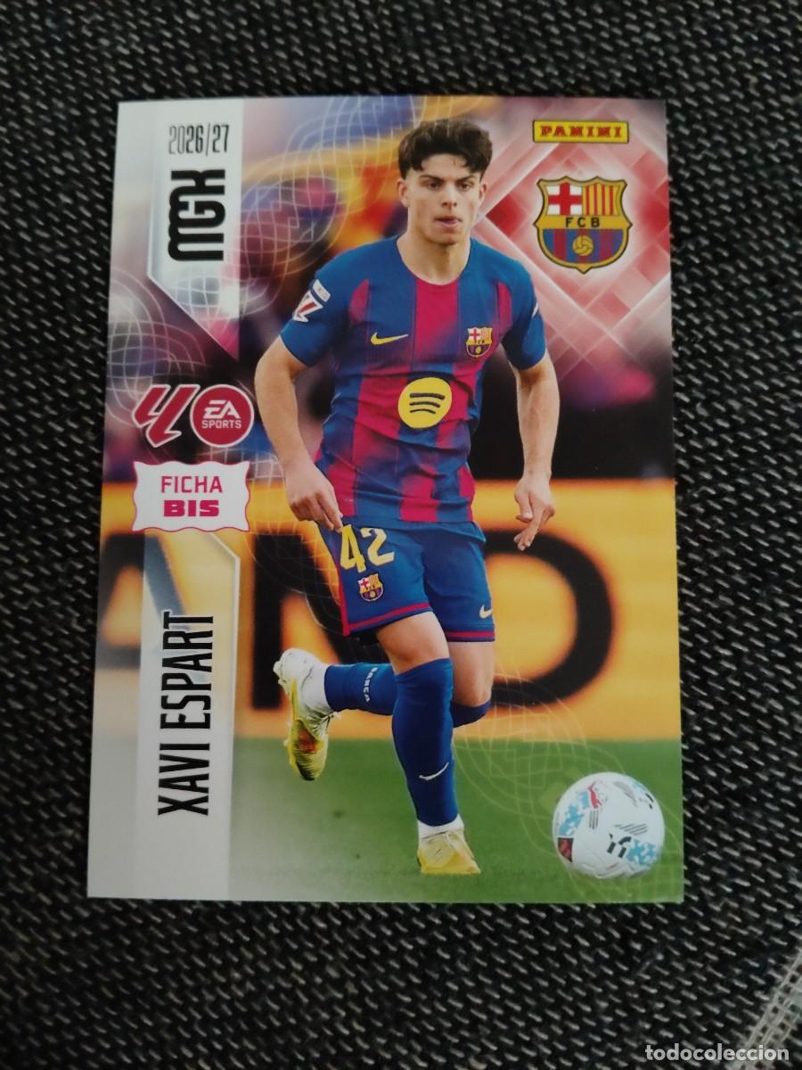 Cromos de f&uacute;tbol: 76 bis Xavi espart FC Barcelona megacracks 2026-27