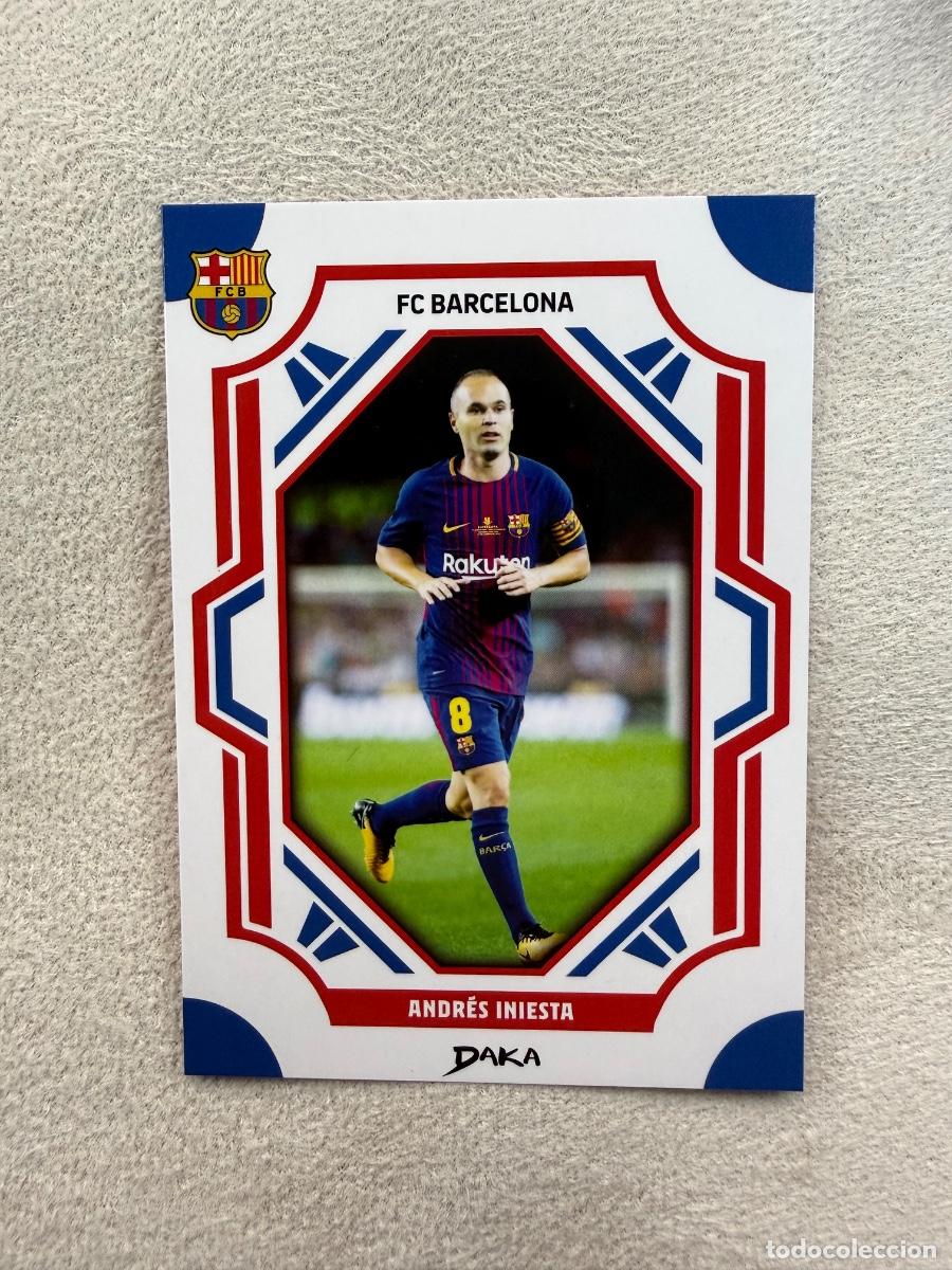 Cromos de f&uacute;tbol: DAKA BARCELONA FCB 2025 - Iniesta