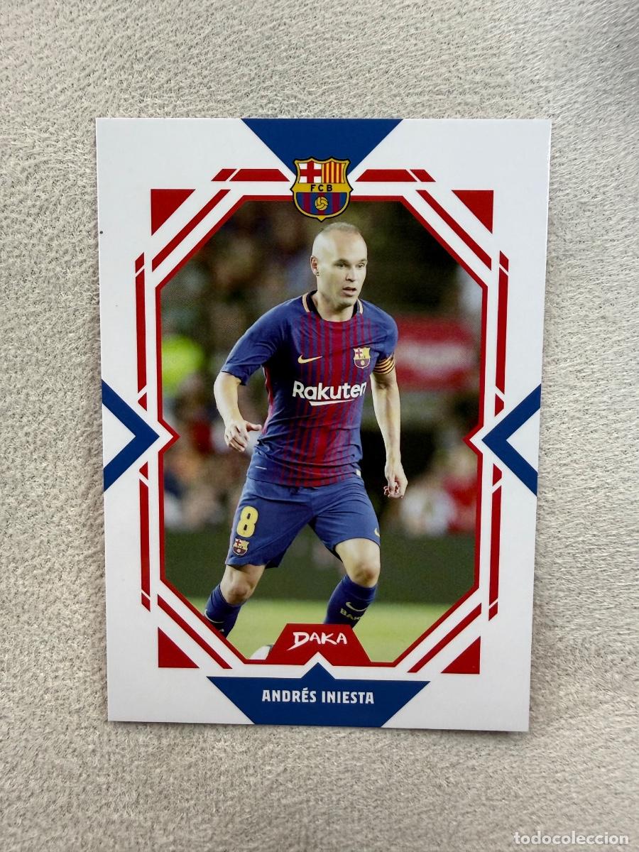 Cromos de f&uacute;tbol: DAKA BARCELONA FCB 2025 - Iniesta