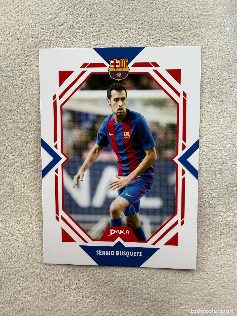 Cromos de f&uacute;tbol: DAKA BARCELONA FCB 2025 - Sergio Busquets