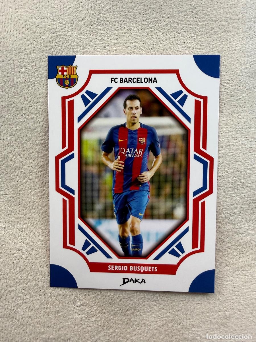 Cromos de f&uacute;tbol: DAKA BARCELONA FCB 2025 - Sergio Busquets