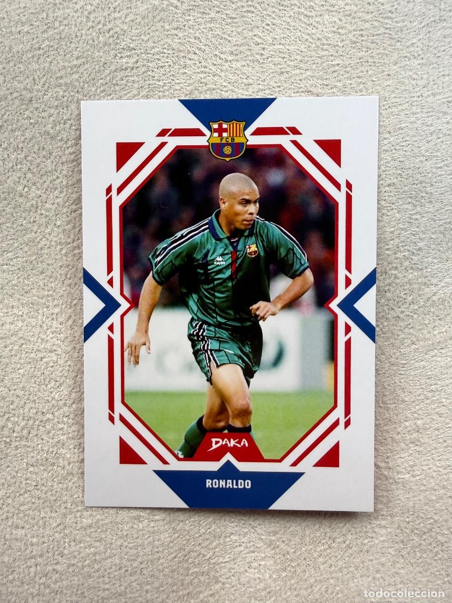 Cromos de f&uacute;tbol: DAKA BARCELONA FCB 2025 - Ronaldo
