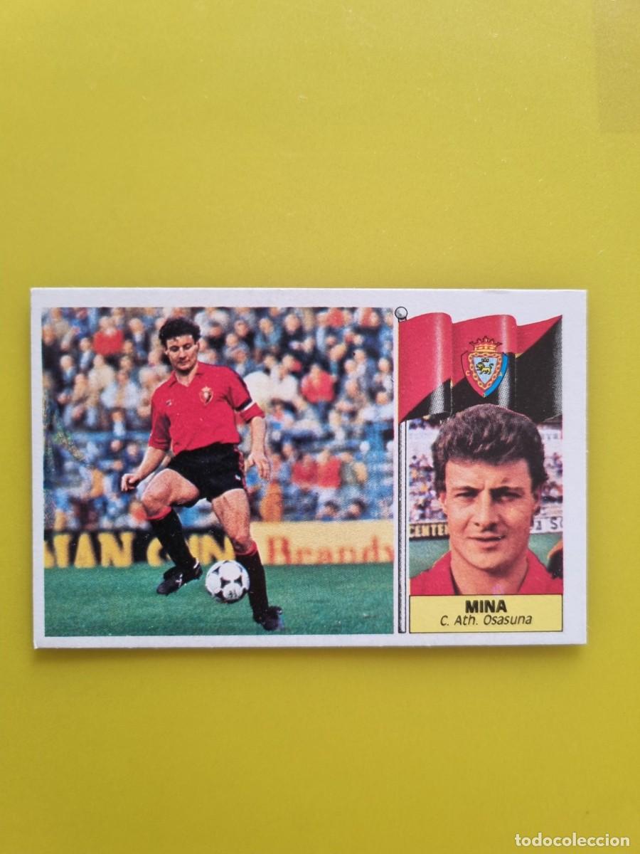 Cromos de f&uacute;tbol: CROMO LIGA ESTE 86 87 1986 1987 NUNCA PEGADO SIN PEGAR MINA CA OSASUNA AR1026