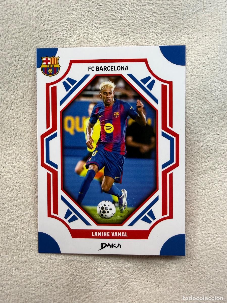Cromos de f&uacute;tbol: DAKA BARCELONA FCB 2025 - Lamine Yamal