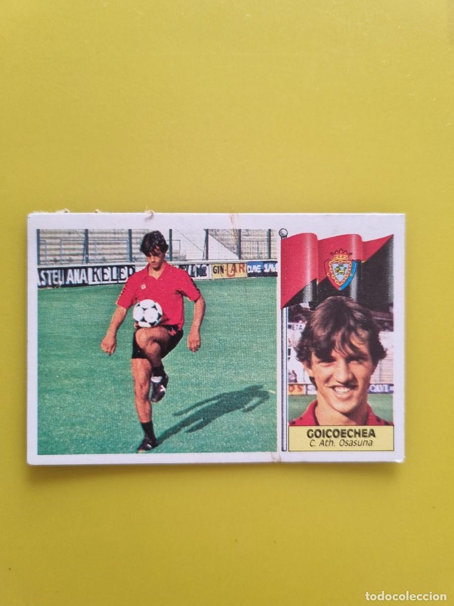Cromos de f&uacute;tbol: CROMO LIGA ESTE 86 87 1986 1987 DESPEGADO GOICOECHEA CA OSASUNA AR1026