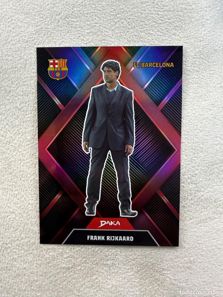 Cromos de f&uacute;tbol: DAKA BARCELONA FCB 2025 - Frank Rijkaard Numerada /99