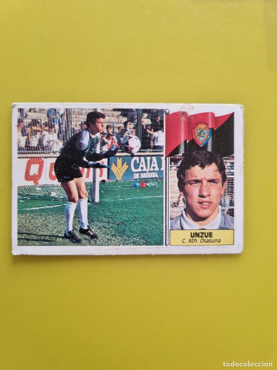Cromos de f&uacute;tbol: CROMO LIGA ESTE 86 87 1986 1987 DESPEGADO UNZUE CA OSASUNA AR1026