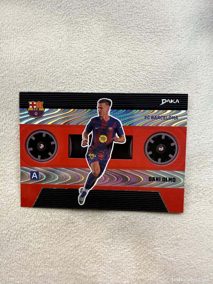 Cromos de f&uacute;tbol: DAKA BARCELONA FCB 2025 - Dani Olmo Numerada /299