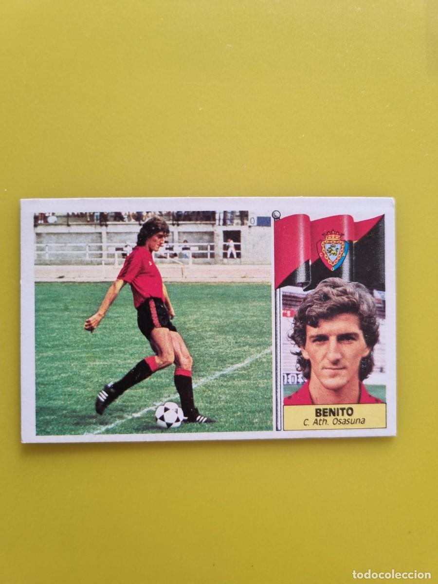 Cromos de f&uacute;tbol: CROMO LIGA ESTE 86 87 1986 1987 DESPEGADO BENITO CA OSASUNA AR1026