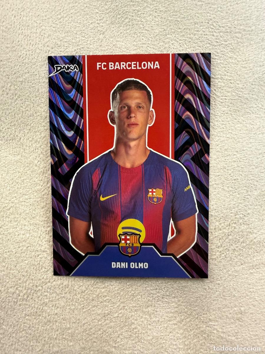Cromos de f&uacute;tbol: DAKA BARCELONA FCB 2025 - Dani Olmo Numerada /175