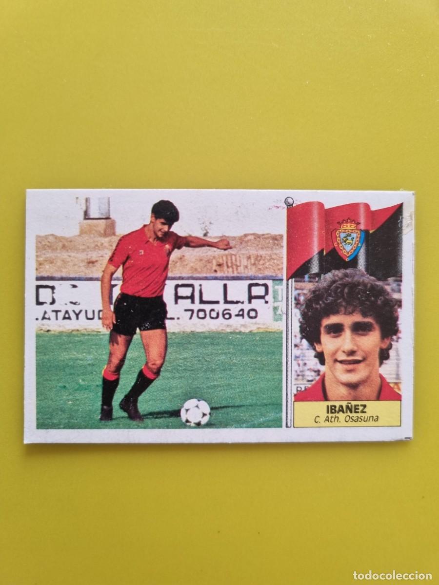Cromos de f&uacute;tbol: CROMO LIGA ESTE 86 87 1986 1987 DESPEGADO IBA&Ntilde;EZ CA OSASUNA AR1026