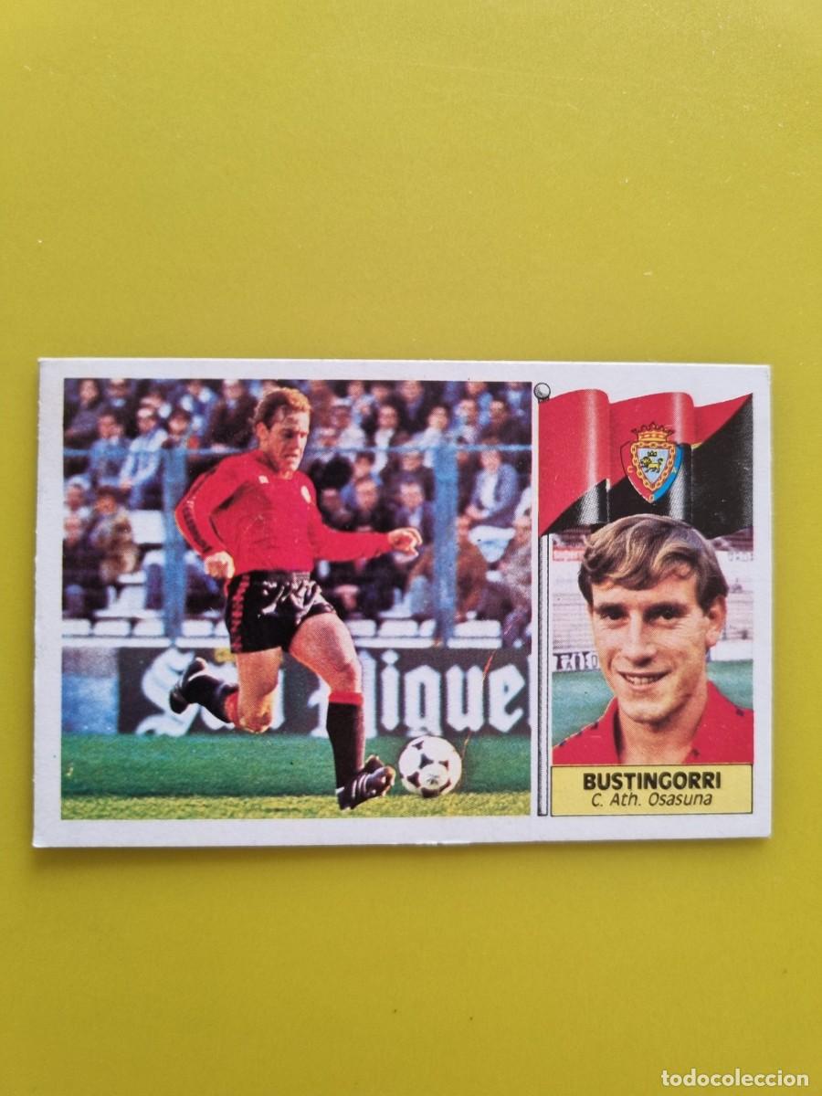 Cromos de f&uacute;tbol: CROMO LIGA ESTE 86 87 1986 1987 DESPEGADO BUSTINGORRI CA OSASUNA AR1026