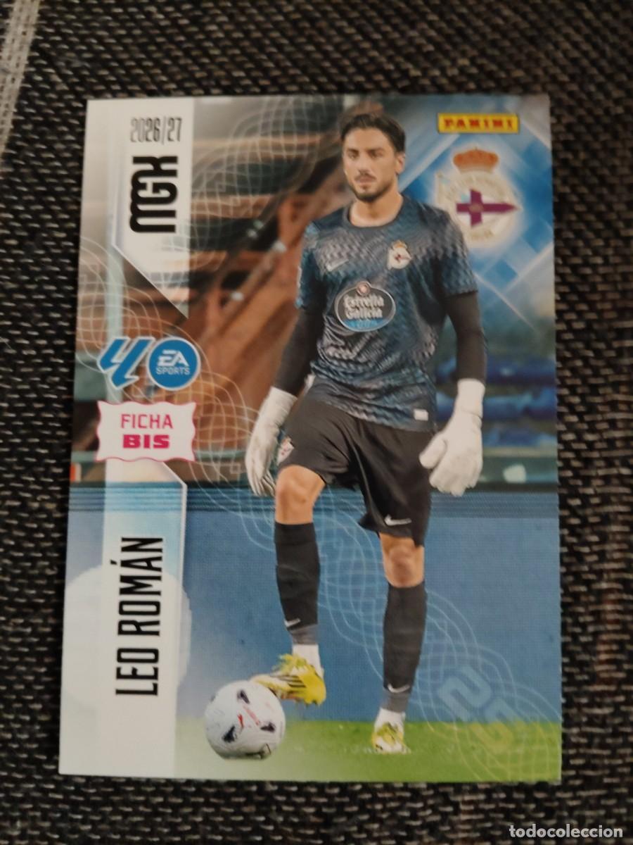 Cromos de f&uacute;tbol: 129 bis leo Rom&aacute;n Depor megacracks 2026-27