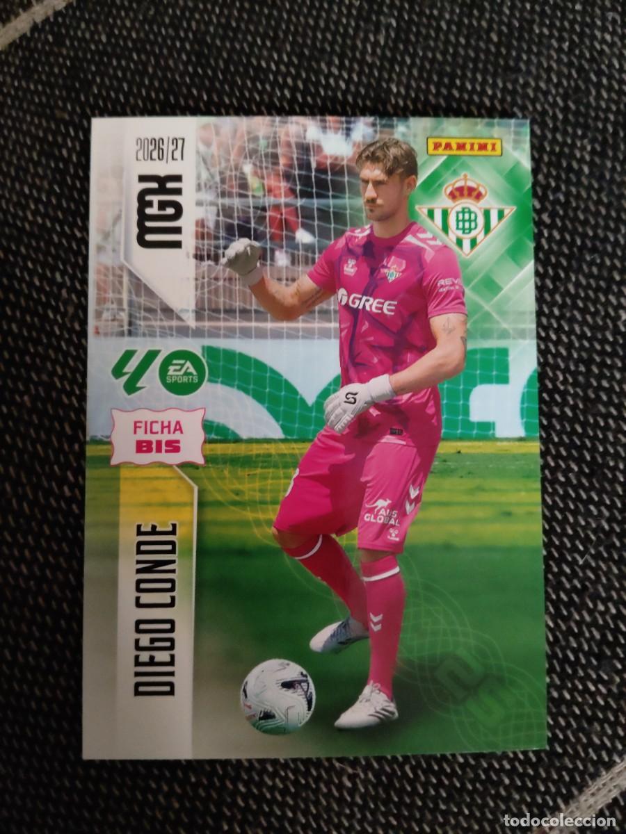 Cromos de f&uacute;tbol: 93 bis diego conde Betis megacracks 2026-27