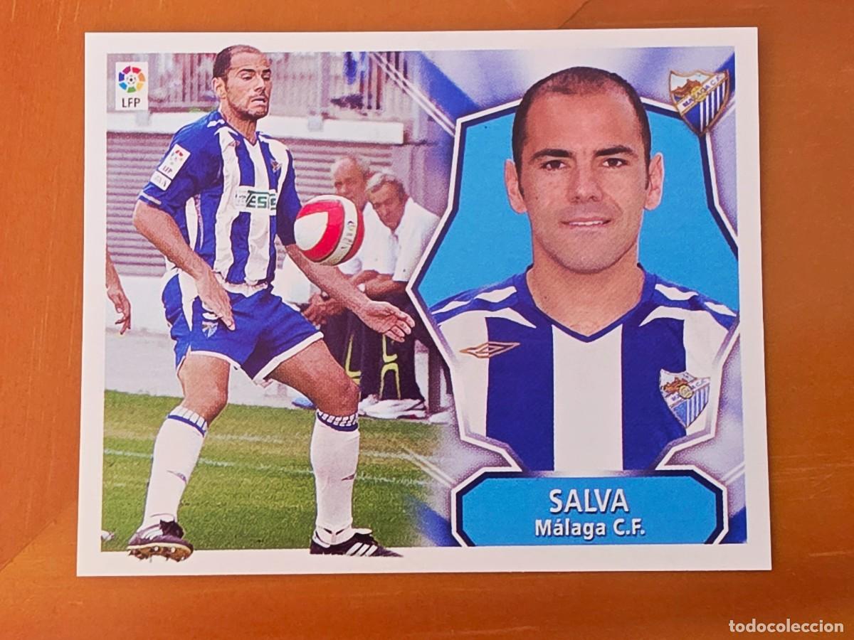 Cromos de f&uacute;tbol: Salva Ballesta, M&aacute;laga CF, Panini Ediciones Liga Este 2008 2009 08 09, sin pegar