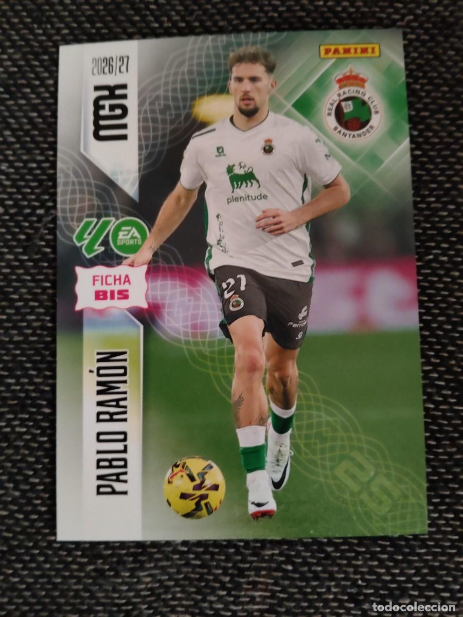 Cromos de f&uacute;tbol: 275 bis Pablo Ram&oacute;n Racing megacracks 2026-27