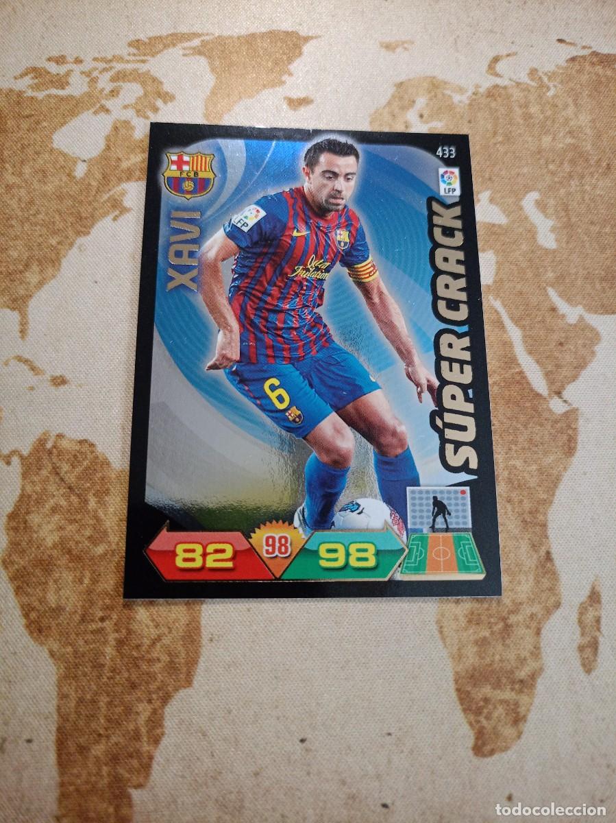 Cromos de f&uacute;tbol: S&uacute;per Crack 433 XAVI Adrenalyn 2011-12