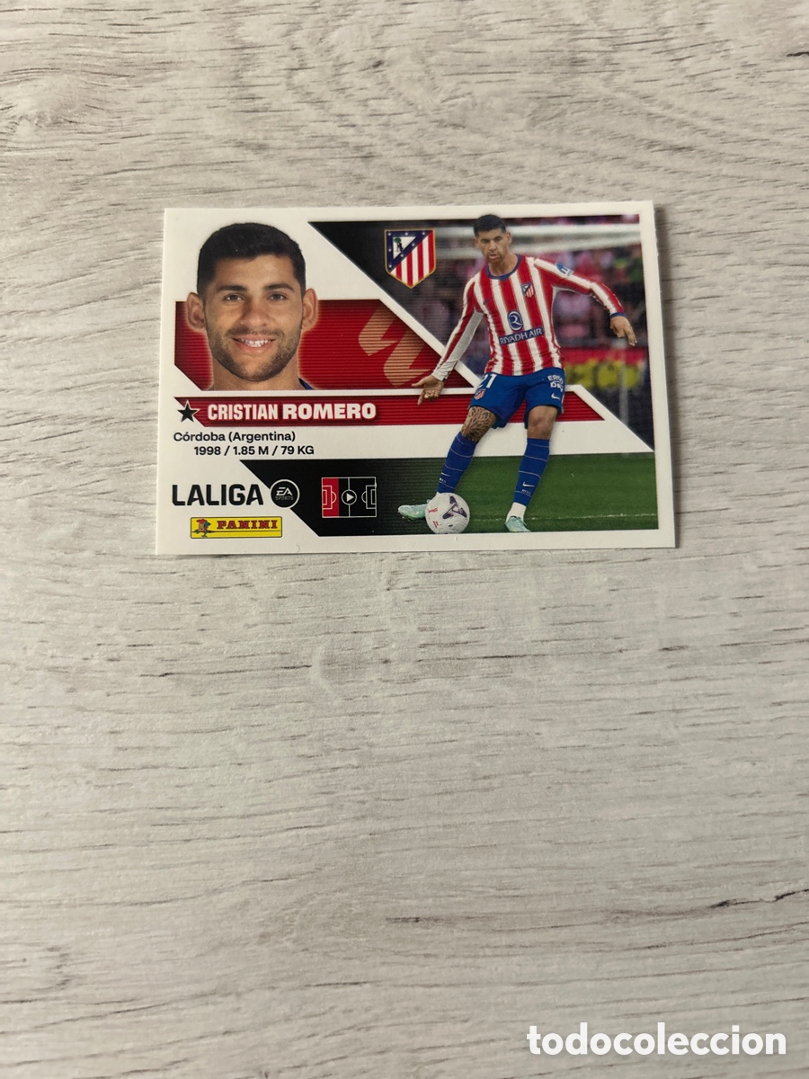 Cromos de f&uacute;tbol: Romero 60 &Uacute;ltimos Fichajes Atl&eacute;tico de Madrid Cuarta 4 Edici&oacute;n Liga Este 2026/27 26-27 Panini