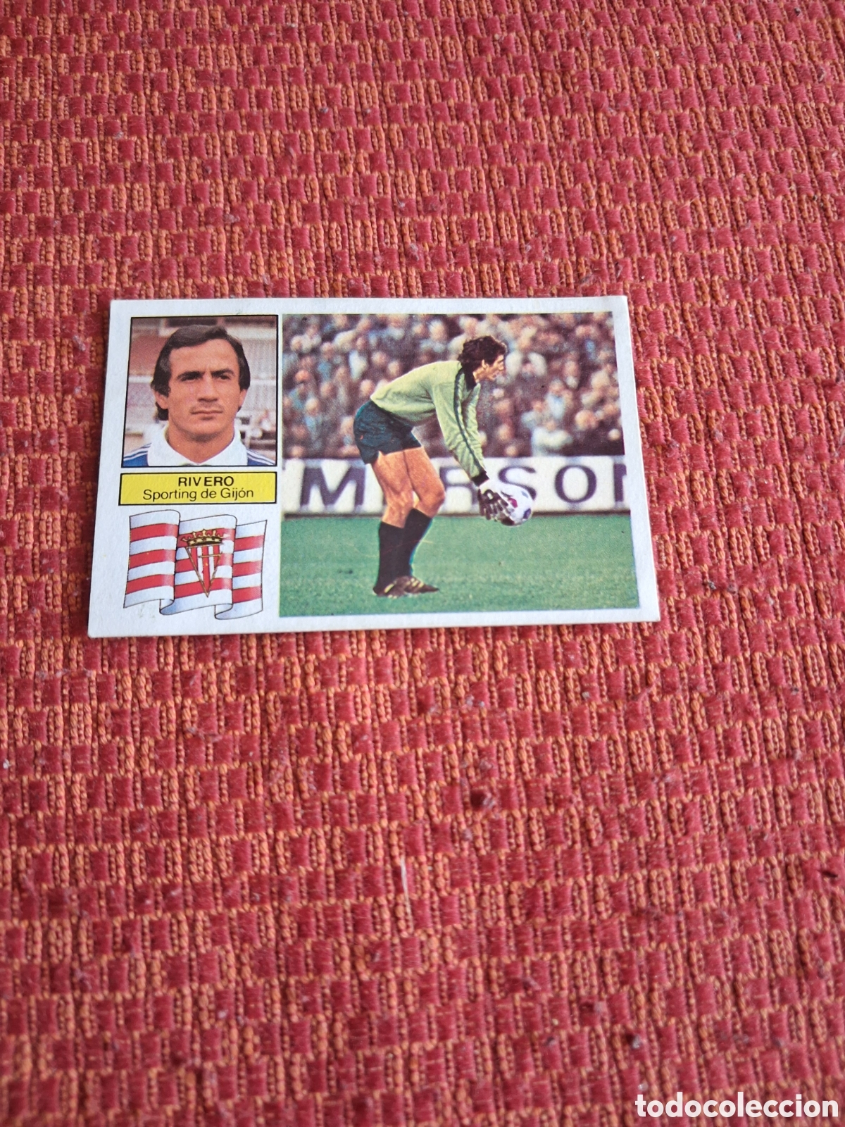 Cromos de f&uacute;tbol: Liga este 82 83 rivero coloca del sporting recuperado del &aacute;lbum ver fotos