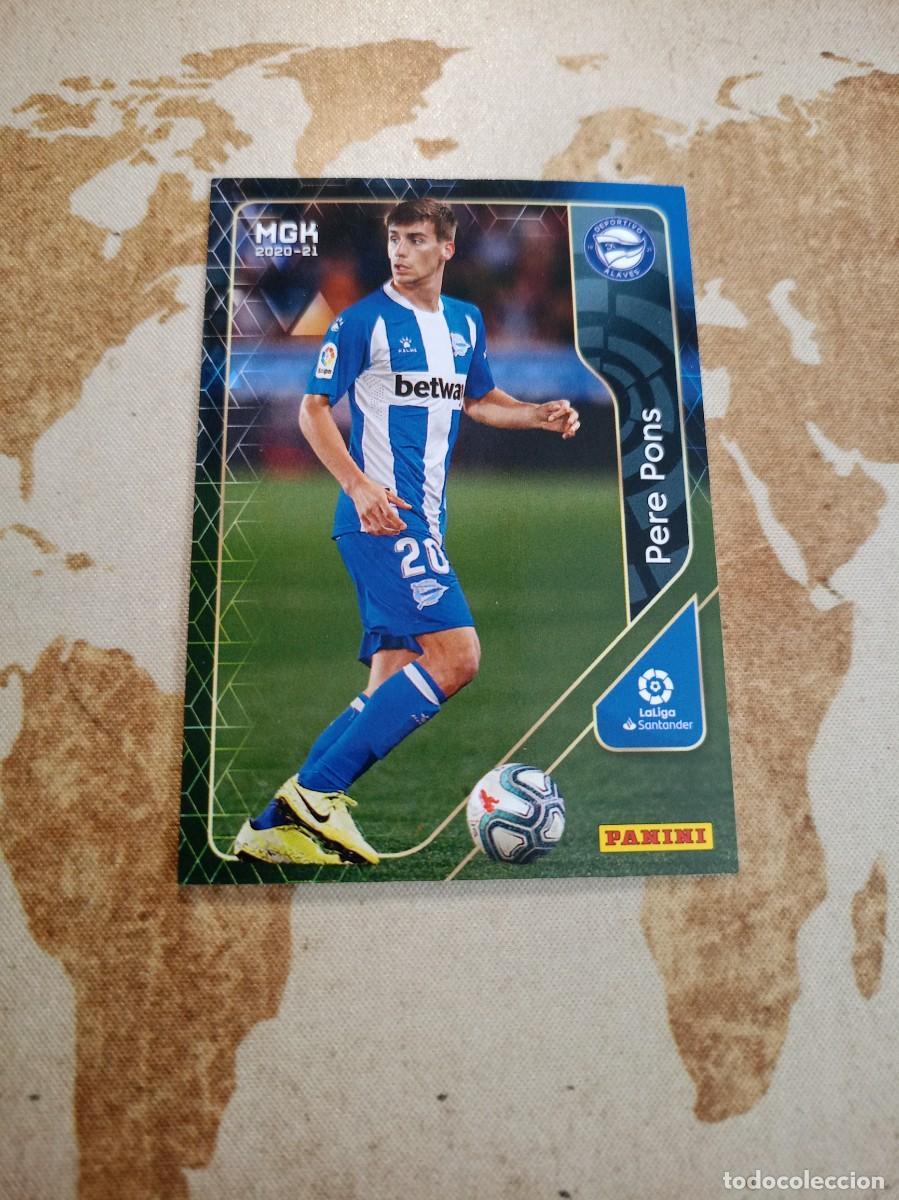Cromos de f&uacute;tbol: Alav&eacute;s 13 PERE PONS Megacracks 2020-21