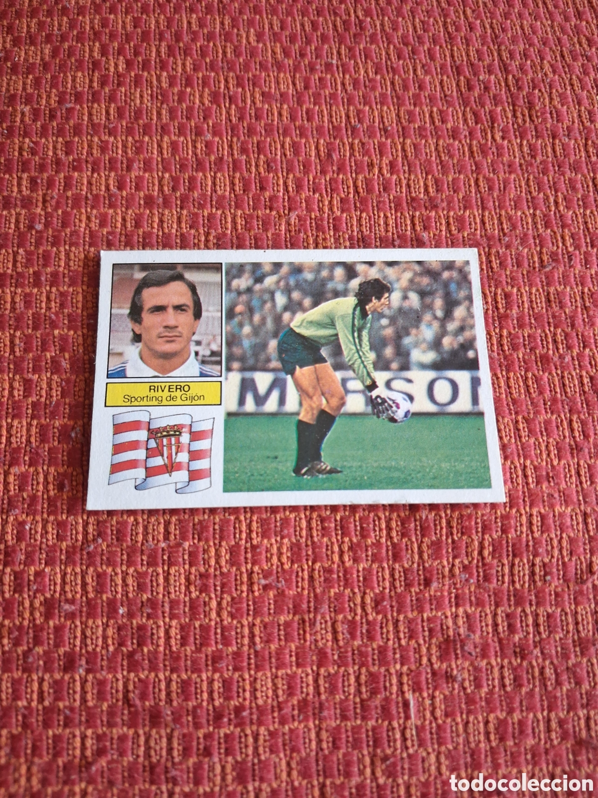 Cromos de f&uacute;tbol: Liga este 82 83 rivero coloca del sporting recuperado del &aacute;lbum ver fotos