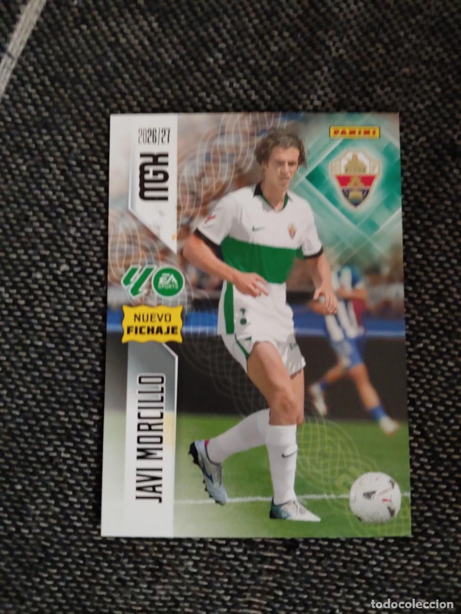 Cromos de f&uacute;tbol: 473 Javi morcillo elche nuevo fichaje megacracks 2026-27