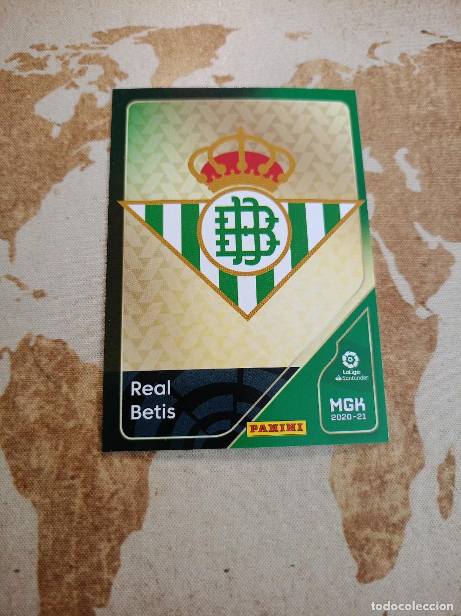 Cromos de f&uacute;tbol: Betis 73 ESCUDO Megacracks 2020-21