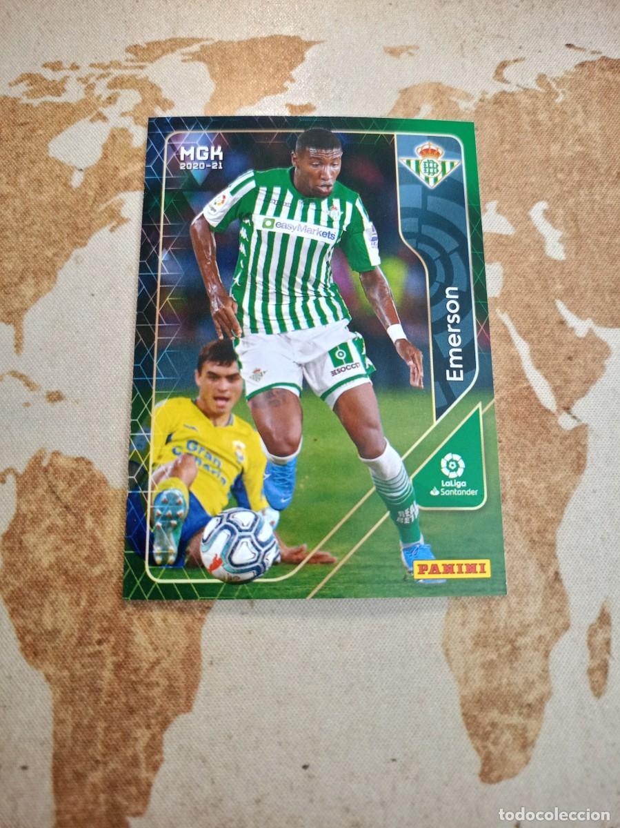 Cromos de f&uacute;tbol: Betis 76 EMERSON Megacracks 2020-21