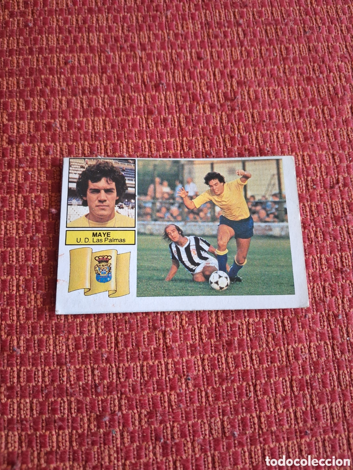 Cromos de f&uacute;tbol: Liga este 82 83 maye baja de las palmas recuperado del &aacute;lbum ver fotos