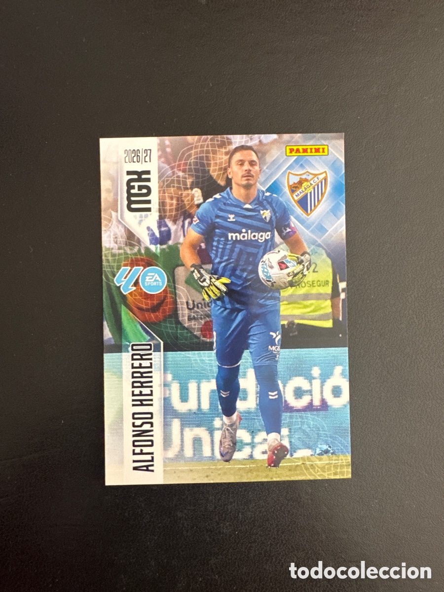 Cromos de f&uacute;tbol: ALFONSO HERRERO M&Aacute;LAGA NUMERO 236 MEGACRACKS 2026 2027