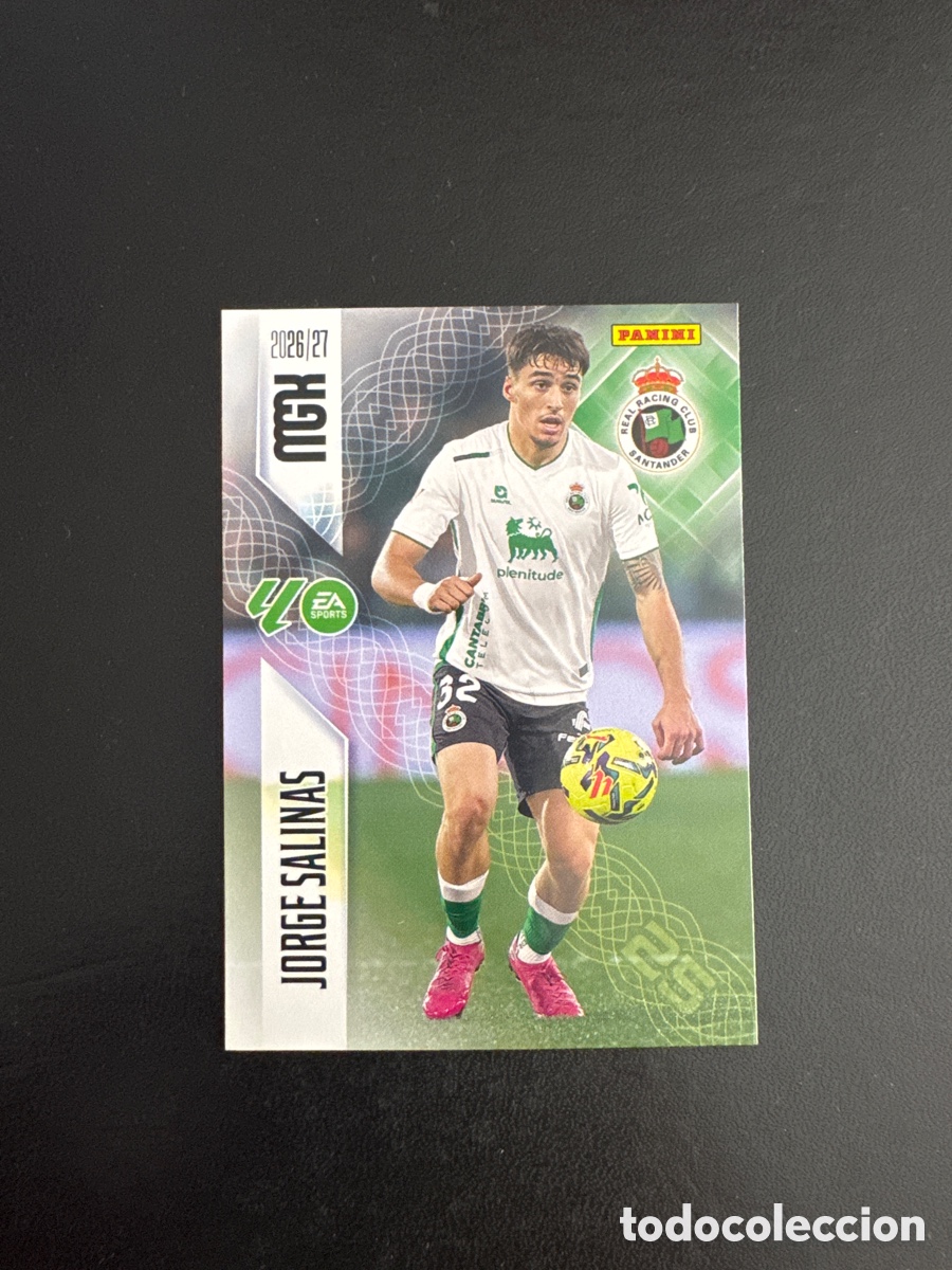 Cromos de f&uacute;tbol: SALINAS RACING DE SANTANDER NUMERO 279 MEGACRACKS 2026 2027
