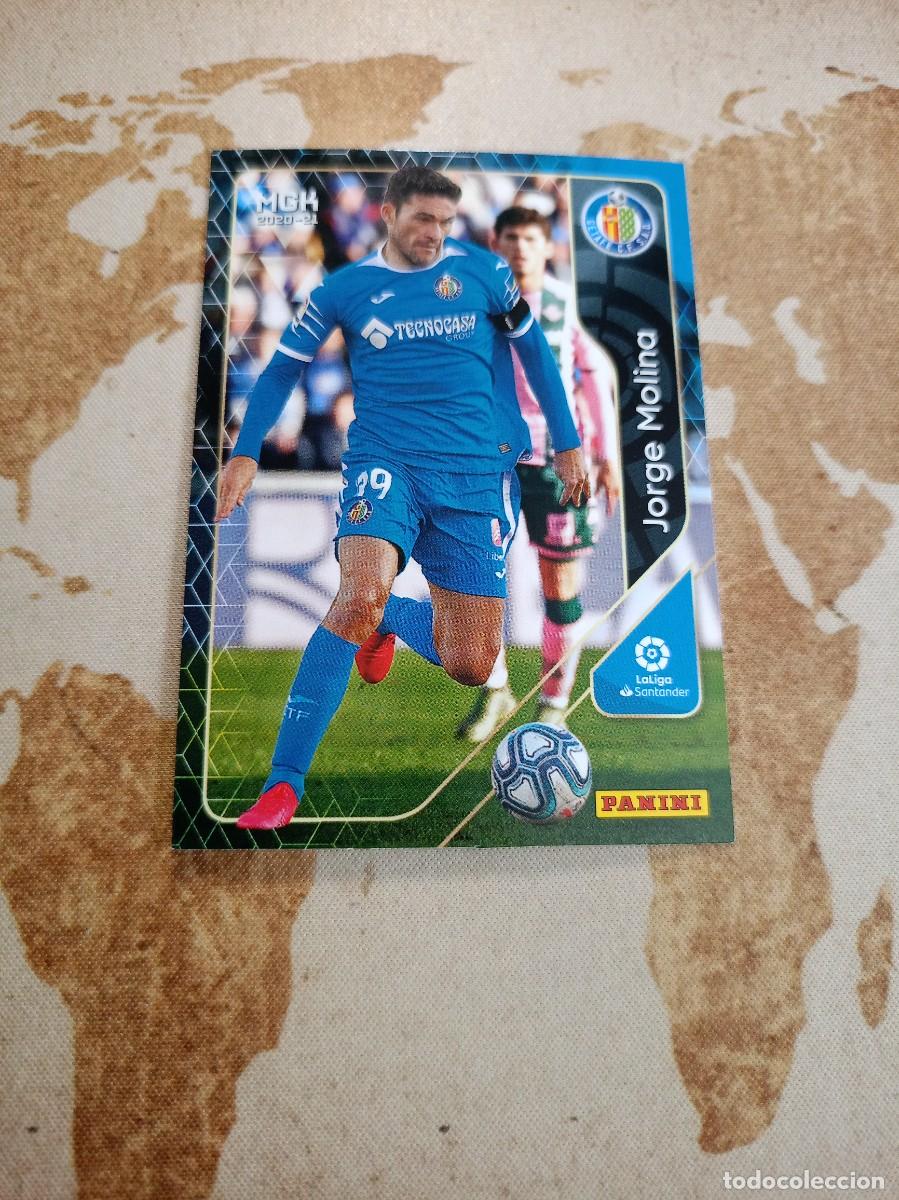 Cromos de f&uacute;tbol: Getafe 161 JORGE MOLINA Megacracks 2020-21