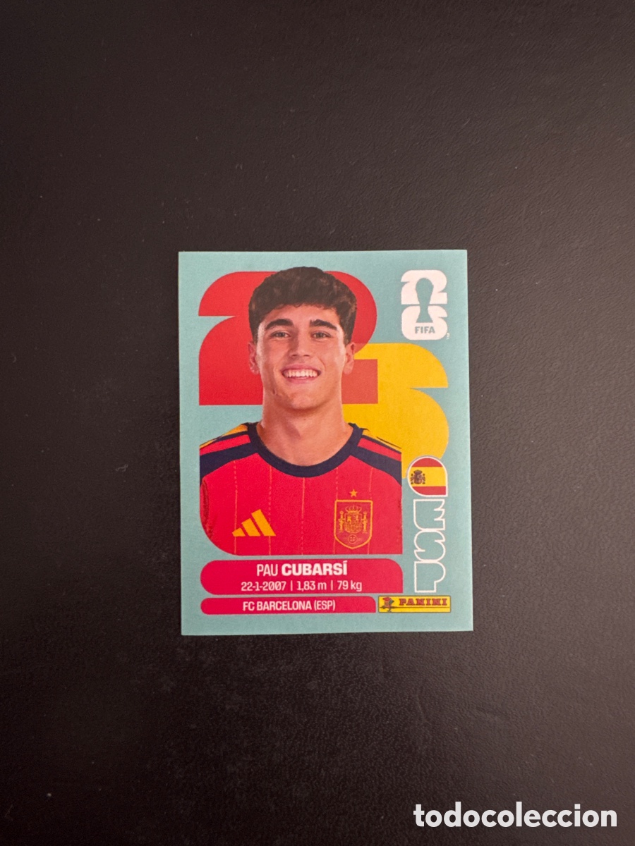 Cromos de f&uacute;tbol: CUBARSI ESPA&Ntilde;A JUNGON MUNDIAL 2026