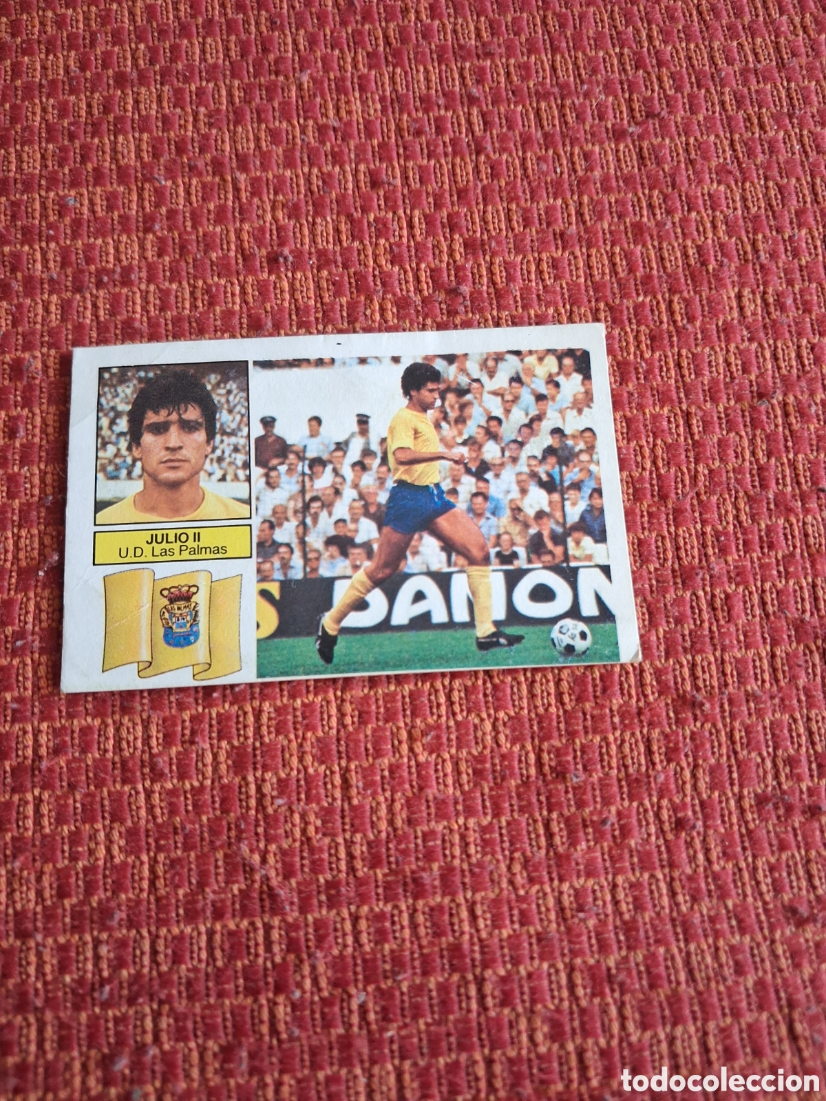Cromos de f&uacute;tbol: Liga este 82 83 julio II coloca de las palmas recuperado del &aacute;lbum ver fotos