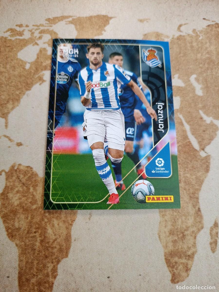 Cromos de f&uacute;tbol: Real Sociedad 268 JANUZAJ Megacracks 2020-21