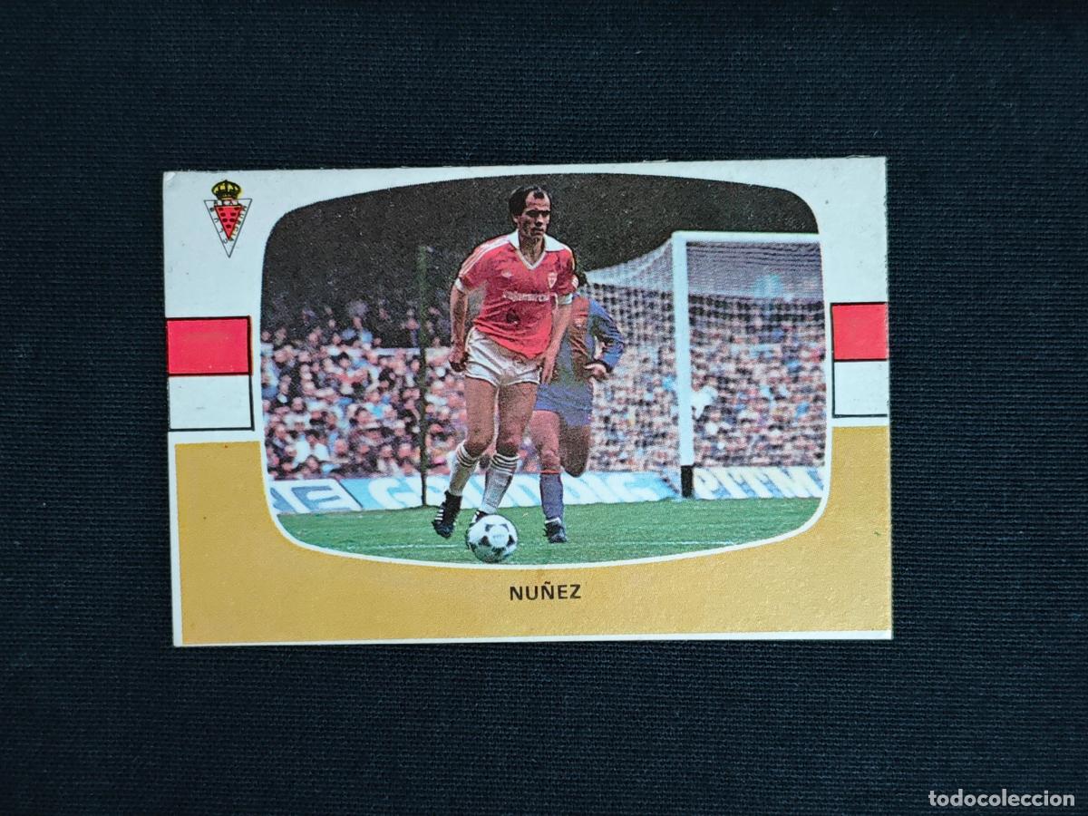Cromos de f&uacute;tbol: CROMO DE FUTBOL - NU&Ntilde;EZ - MURCIA - LIGA 84 85 - 1984 1985 - CROMOS CANO SIN PEGAR