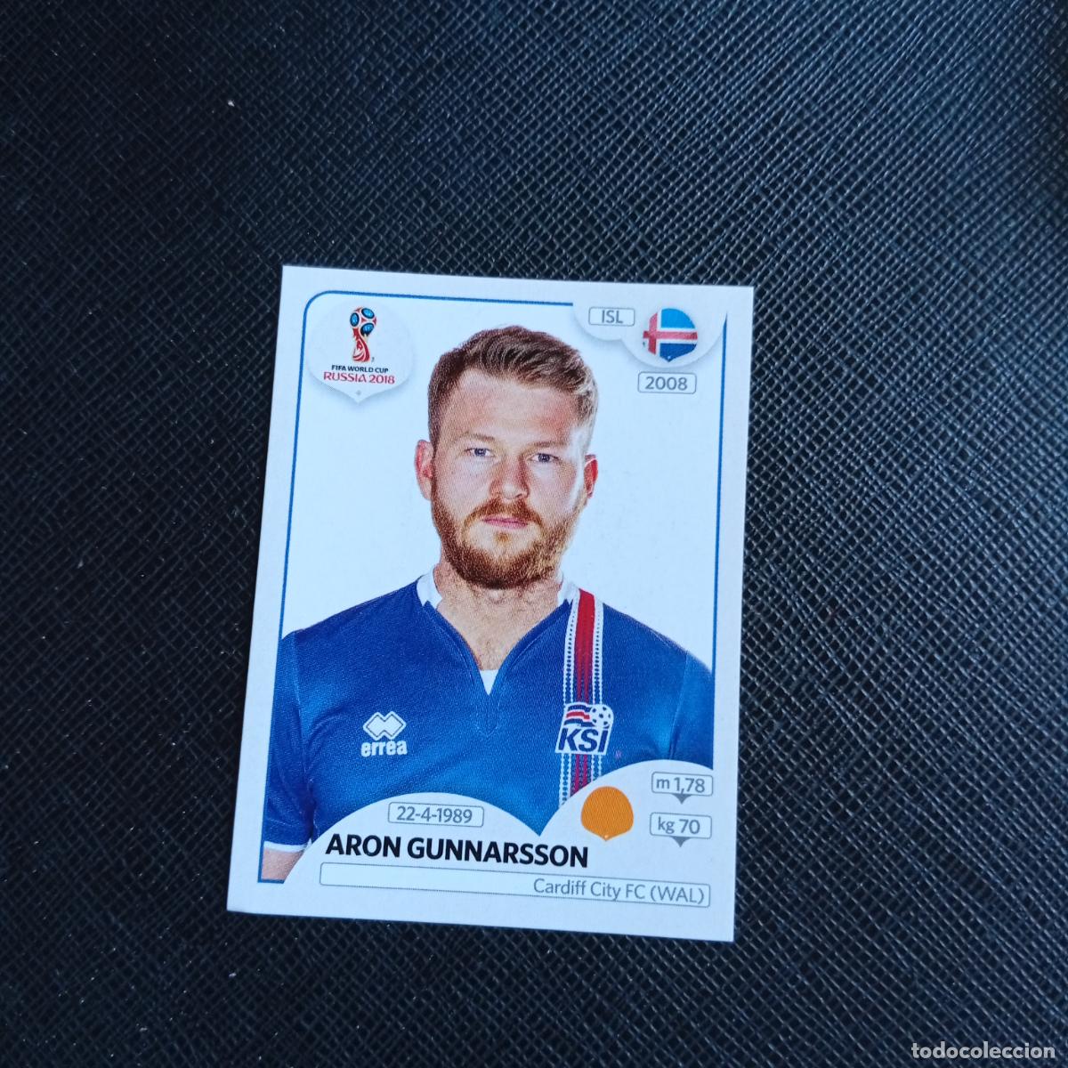 Cromos de f&uacute;tbol: 301 ARON GUNNARSSON ISLANDIA PANINI MUNDIAL RUSIA 2018 CROMO FUTBOL 18 - SIN PEGAR - /CJ2
