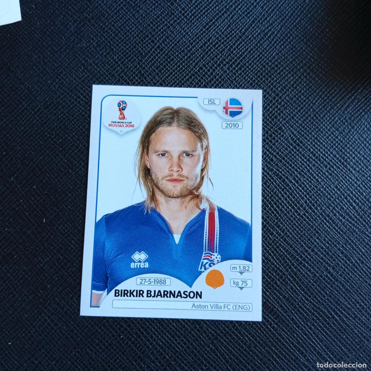 Cromos de f&uacute;tbol: 302 BJARNASON ISLANDIA PANINI MUNDIAL RUSIA 2018 CROMO FUTBOL 18 - SIN PEGAR - /CJ2