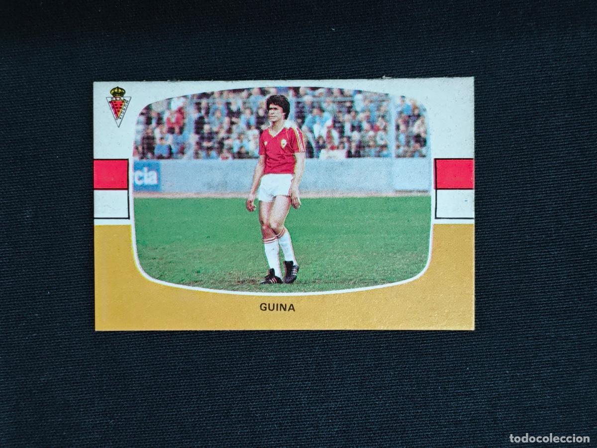 Cromos de f&uacute;tbol: CROMO DE FUTBOL - GUINA - MURCIA - LIGA 84 85 - 1984 1985 - CROMOS CANO SIN PEGAR