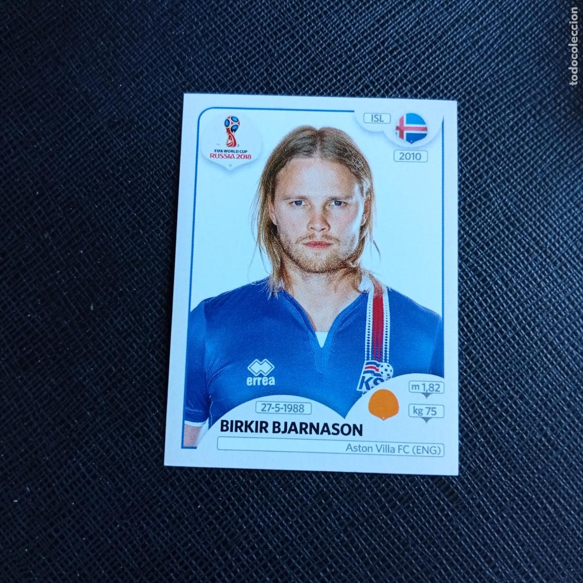 Cromos de f&uacute;tbol: 302 BJARNASON ISLANDIA PANINI MUNDIAL RUSIA 2018 CROMO FUTBOL 18 - SIN PEGAR - /CJ2 .