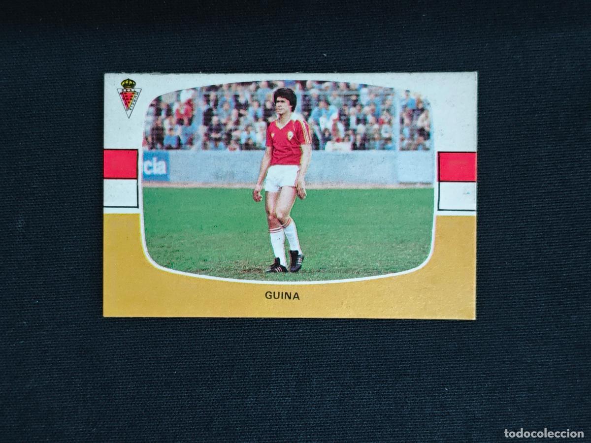 Cromos de f&uacute;tbol: CROMO DE FUTBOL - GUINA - MURCIA - LIGA 84 85 - 1984 1985 - CROMOS CANO SIN PEGAR