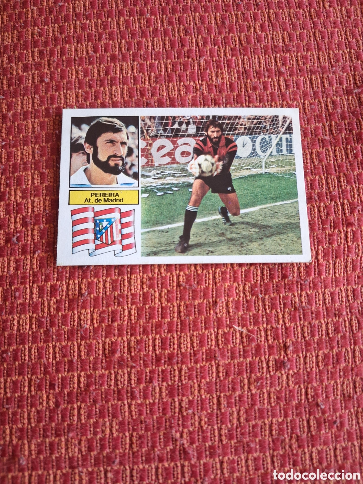 Fu&szlig;ball-Sticker: Liga este 82 83 pereira coloca del Atl&eacute;tico de Madrid recuperado del &aacute;lbum ver fotos