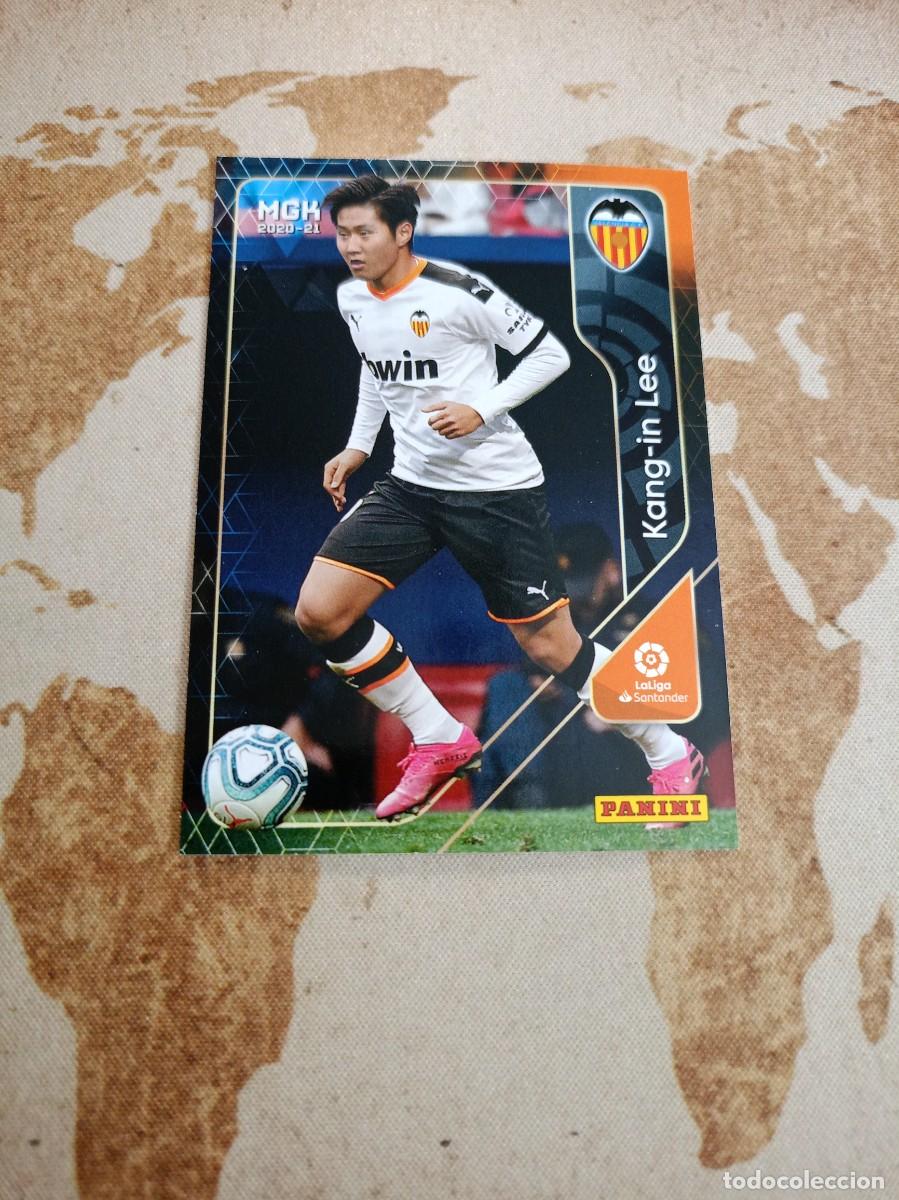 Fu&szlig;ball-Sticker: Valencia 302 KANG-&Iacute;N LEE Megacracks 2020-21